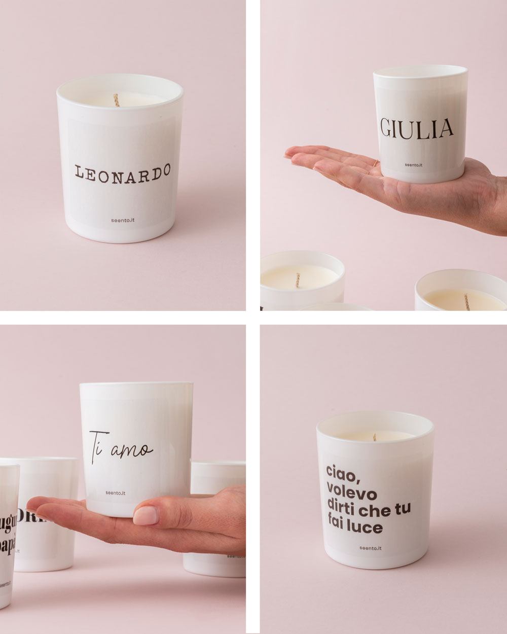 candela personalizzata