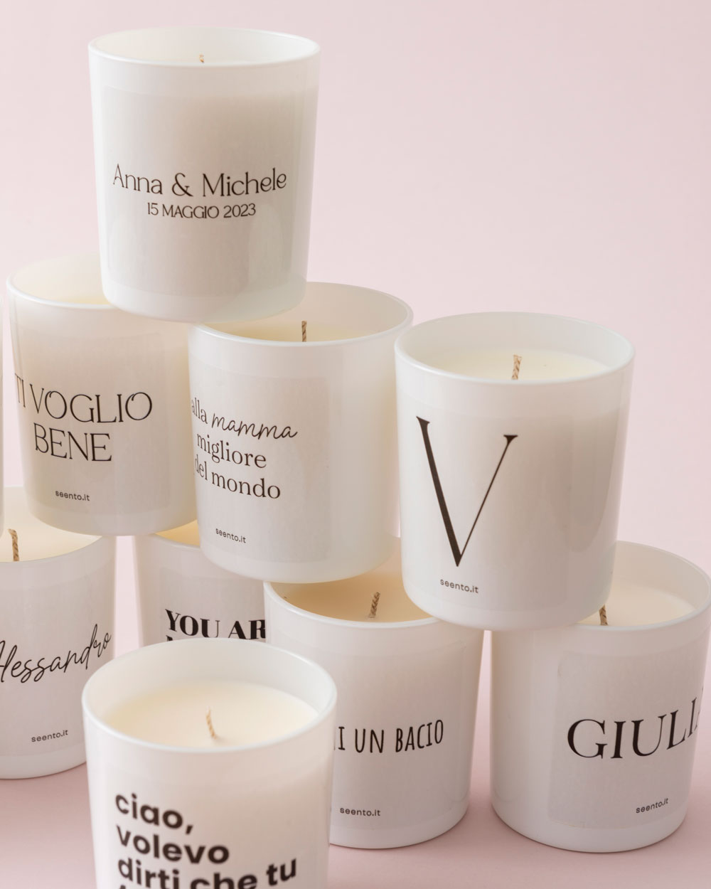 candela personalizzata